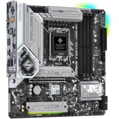 ASRock B760M Steel Legend WiFi Micro-ATX Motherboard LGA1700 - Unleash Performance & Connectivity with Premium Features!